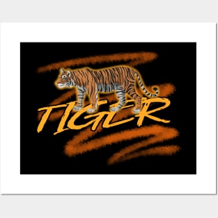 80's Team Tiger Posters and Art